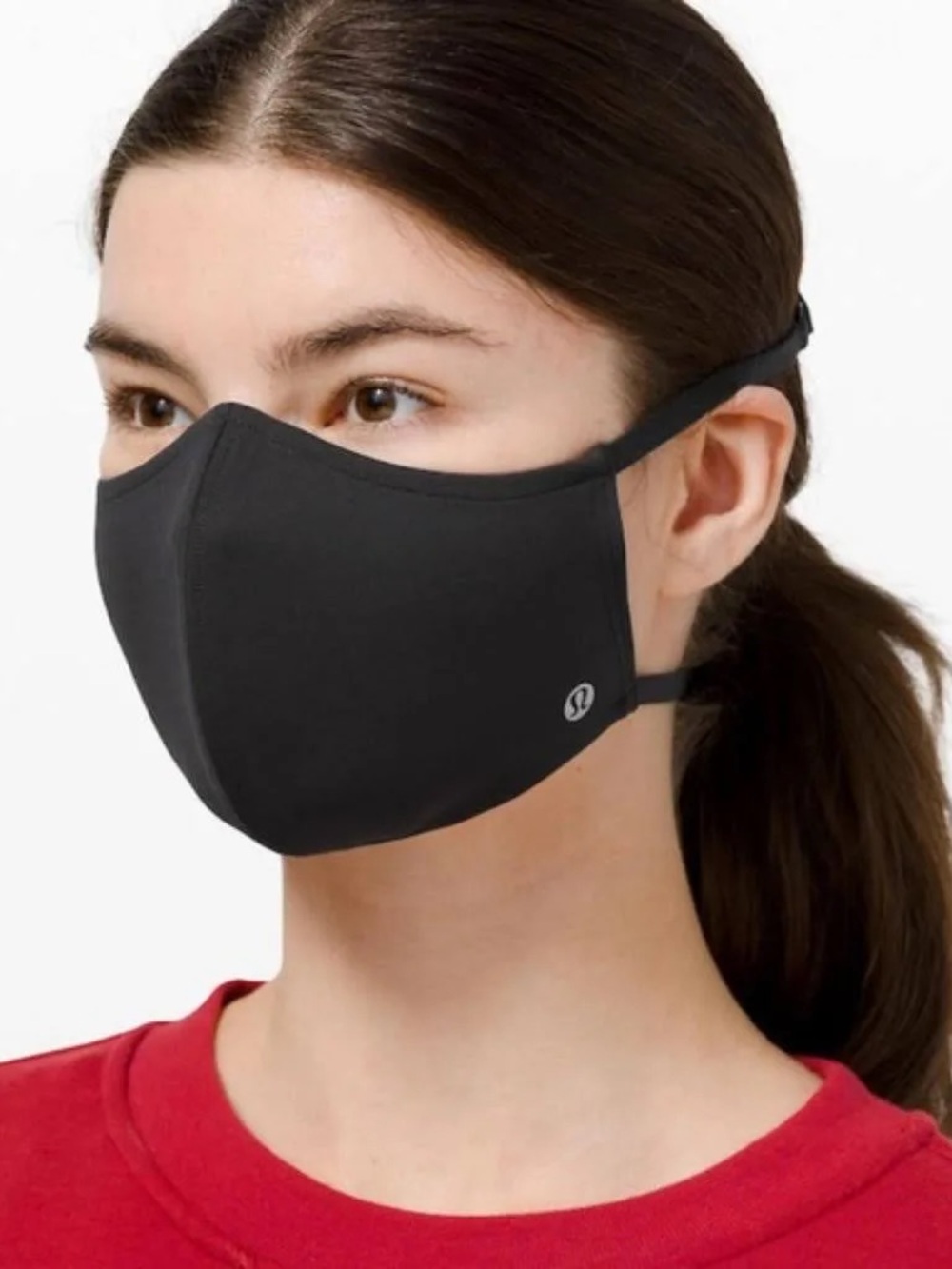 lululemon Light Blue Ear-Loop Face Mask